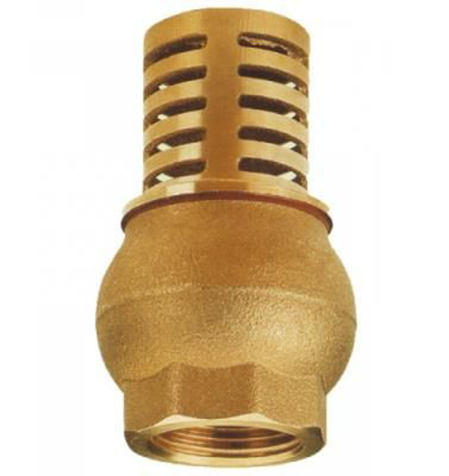 Slika Usisna korpa mesingana sa nepovratnim ventilom 1"